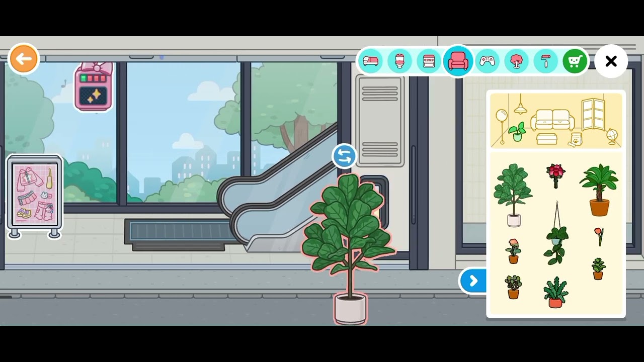 Decorando el nuevo centro comercial de tocaboca #tocaboca 