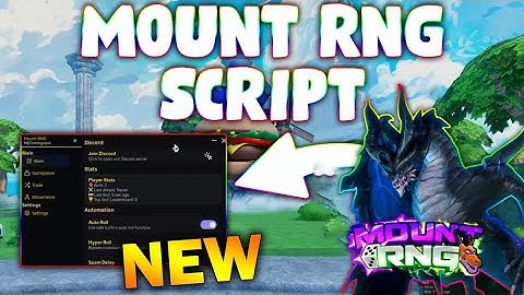 *NEW* MOUNT RNG Script (PASTEBIN 2025) (AUTO ROLL , HYPER ROLL , AUTO SELL , GAMEPASS )