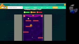 Aadit plays 'Halloween Hop' on ABCya