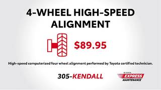 New Service Special West Kendall Toyota