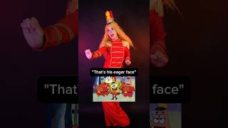 “That’s his eager face” - SpongeBob marching band cosplay 🕺 #spongebob #cosplay