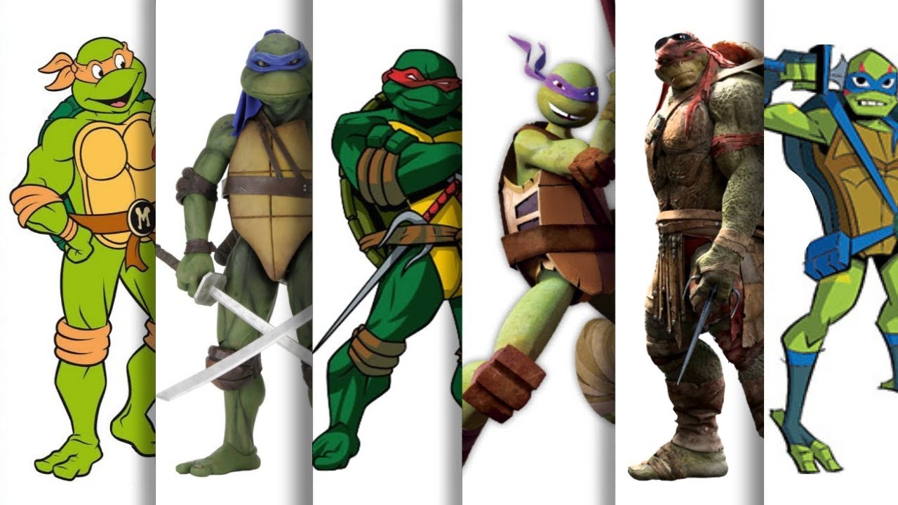 Evolução de TARTARUGAS NINJA (1987 - 2019) | Mais Animado - YouTube