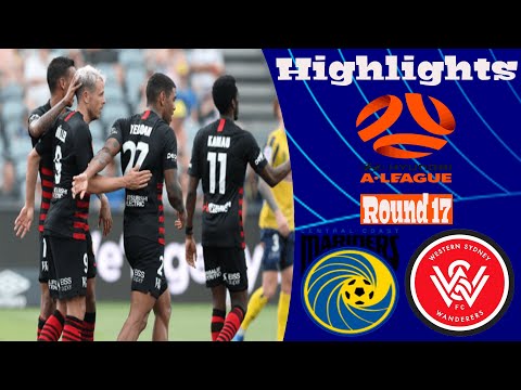 Central Coast Western Sydney Wanderers Goals And Highlights