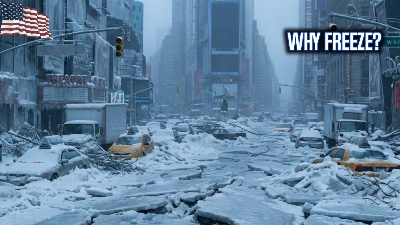 Snow Buries New York Cars — Winter Storm Fern Paralyzes the USA ...