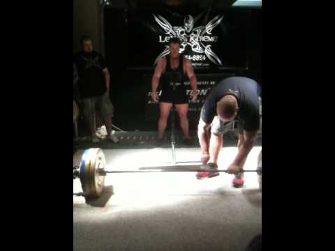 Michael Keck 605 Deadlift 3rd Attempt 2010 LexenXt...