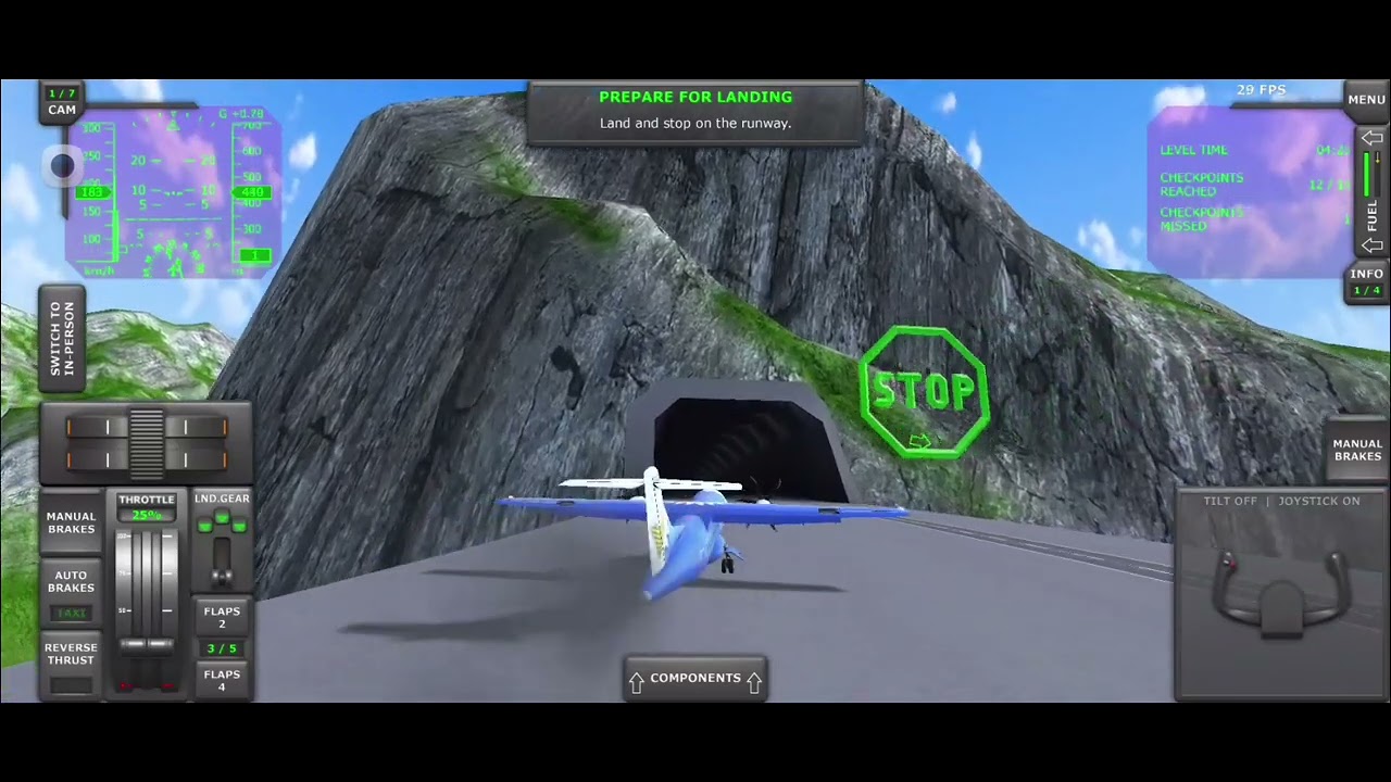 more mobile flight simulator - YouTube