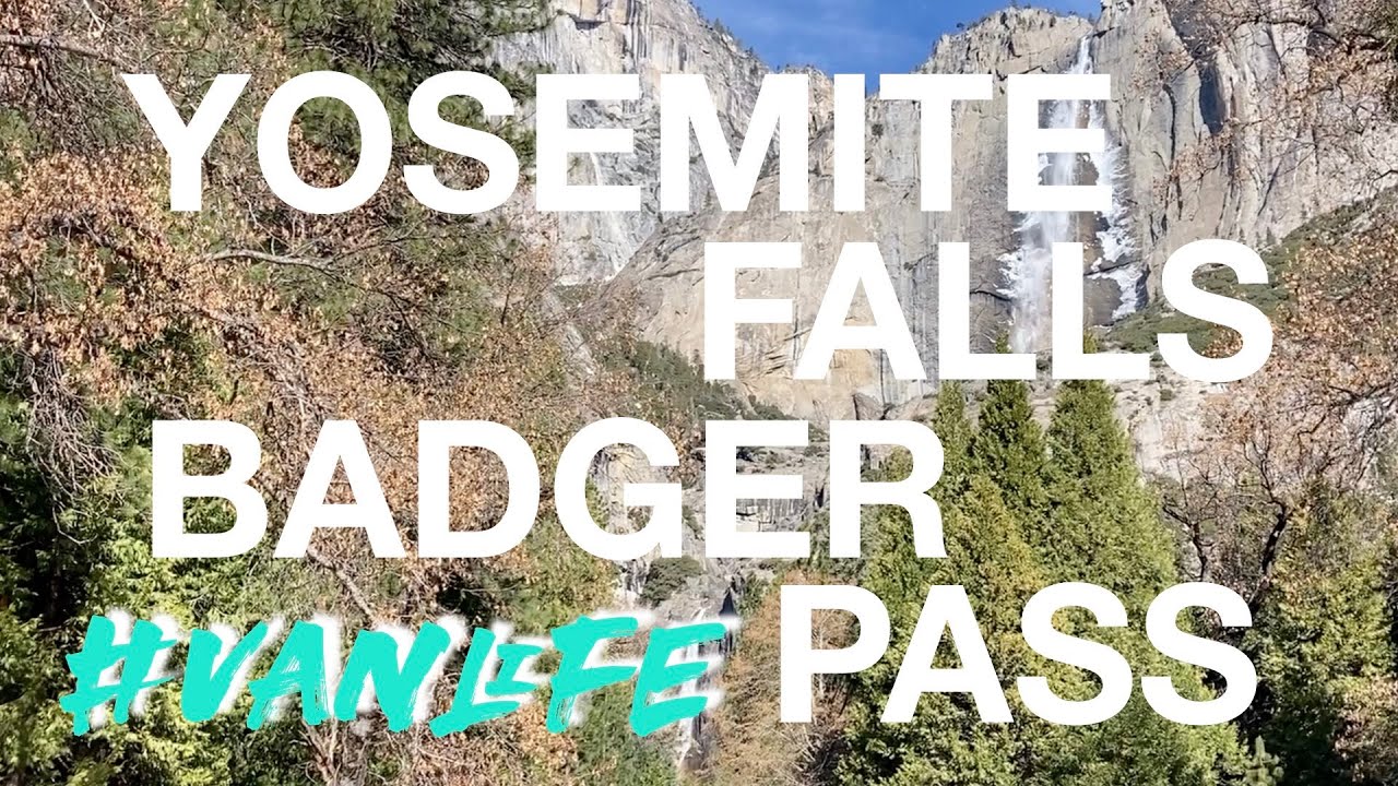 Yosemite National Park 3/2/2021 Yosemite Falls, Badger Pass-SOLO MALE 