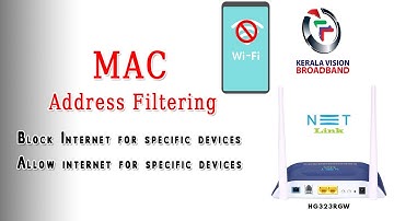 Block internet access for specific devices | MAC Filtering | MALAYALAM