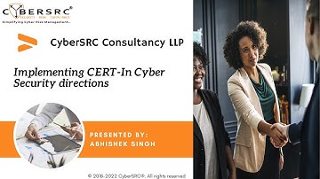 Implementing CERT IN Cyber Security Directions