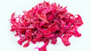 КАПУСТА, МАРИНОВАННАЯ СО СВЕКЛОЙ \ Маринованная капуста простой рецепт \ Быстрый рецепт капусты КАПУСТА, МАРИНОВАННАЯ СО СВЕКЛОЙ \ Маринованная капуста простой рецепт \ Быстрый рецепт капусты