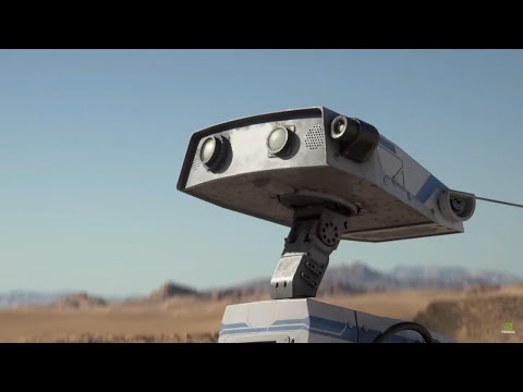 Say Hello To Nvidia Latest Robot Named 'Blue'... #NVDA #GTC #Robot #Quantum #Computing