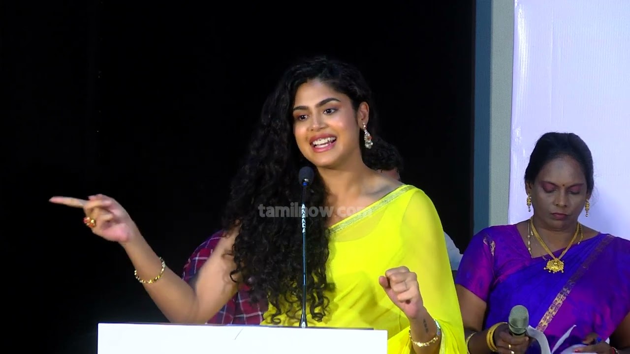 Faria Abdullah Speech @Valli  Mayil Pressmeet 