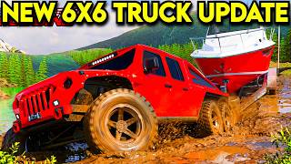 *NEW* 6X6 TRUCK & BOAT UPDATE TODAY IN SOUTHERN MUDDING!