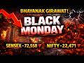 Black Monday !| Aaj Market Kyun Gira? | Nifty Sensex Fall | Stock Market Crash Today Full Analysis