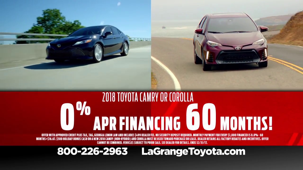 Toyotathon Is Back At LaGrange Toyota With Specials On Camry and