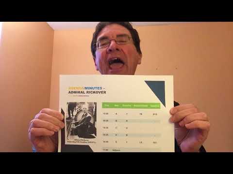 How to Stop Unproductive Meetings - with the Admiral Rickover Method