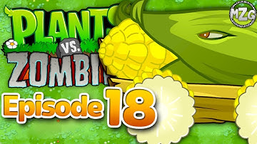 Plants vs. Zombies Gameplay Walkthrough - Episode 18 - Cob Cannon! Survival Day (Hard)!