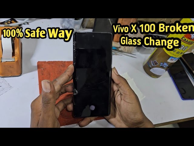 Vivo X 100 Pro Touch Glass Replacement. Curve Display Glass