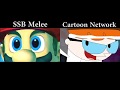 Ssb melee  cartoon network intro comparison