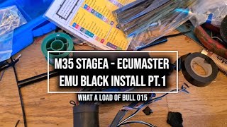 M35 Stagea - ECUMaster Install Pt.1 - PnP Piggyback Harness Construction (WALOB 015)
