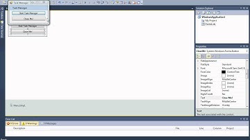 How To Make a Task Manager Starter In Visual Basic 2010