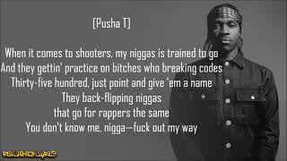 Pusha T - Suicide ft. Ab-Liva (Lyrics)