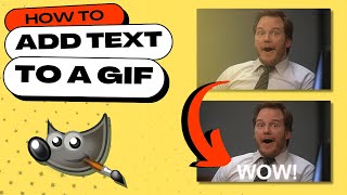 How to Add Text to an Animated GIF in GIMP screenshot 5