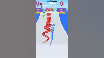 Snake Run Race 3D Game Level- 3 #shorts #snakerun #viralvideo