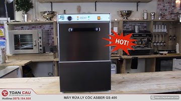 Máy rửa ly cốc Asber GS-400