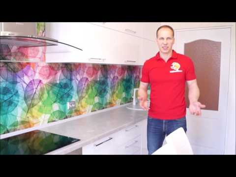 Длинная и узкая кухня. Фурнитура Blum (блюм)