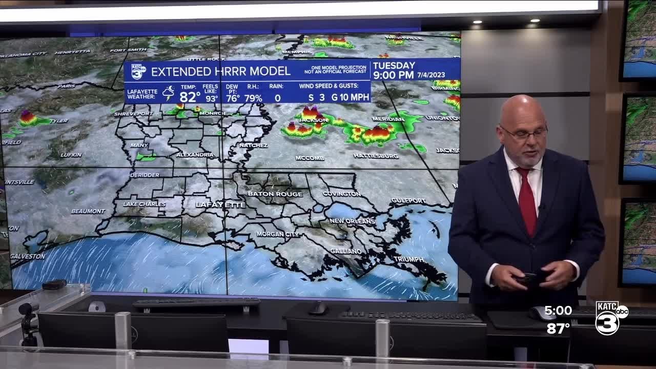 Rob's Weather Forecast Part 1 5pm 07-04-23 - YouTube