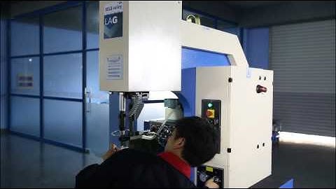 fastener insertion machine 824 automatic with top feeder for nuts001