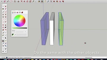 Transparency in Sketchup