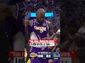 LeBron tells a fan to relax 😳