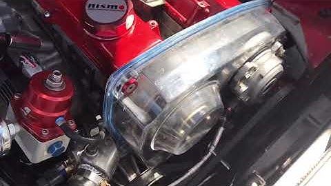 RB25DET ECUMASTER BLACK - Timing Belt Over-tensioned Sound