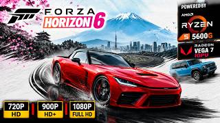 Forza Horizon 6 on Ryzen 5600G 720p | 900p | 1080p