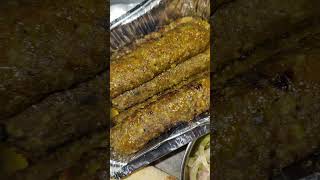 Local Market Ke Ek Dum Spicy Seekh Kabab 🥵#food #ilmaahmed #shortsfeed #shorts