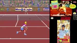 SNES A Day 118: David Crane's Amazing Tennis - YouTube