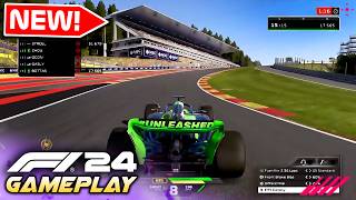 F1 24 Race Gameplay: NEW Updated Spa & Silverstone! NEW ERS Deploy & Tyre Wear!