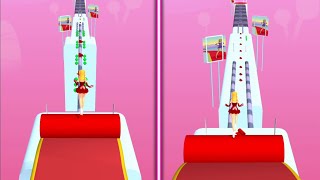 Carpet Roller 🟥✂️👩 All Levels Gameplay Android,ios screenshot 5