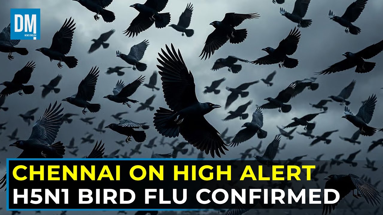 В Ченнаи объявлена ​​повышенная готовность после обнаружения птичьего гриппа H5N1 | Sky 522 | DM ...