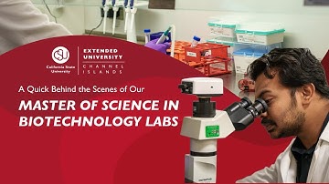 A Quick Behind the Scenes of Our MS Biotechnology Labs