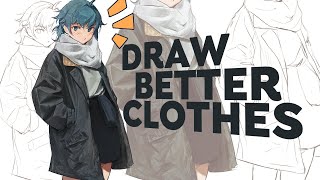 HOW I DRAW CLOTHES   PAINTING GUIDE