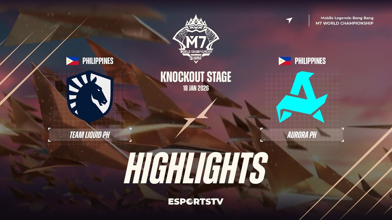 Основные моменты матча Team Liquid PH против Aurora Gaming PH на чемпионате мира M7 | RORA VS TLP...