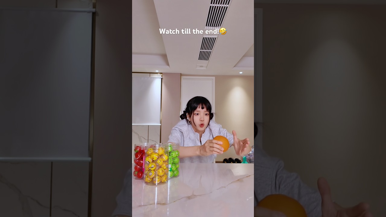 When TripleY is about to eat an orange…🍊#funny #comedy #humor #zoey