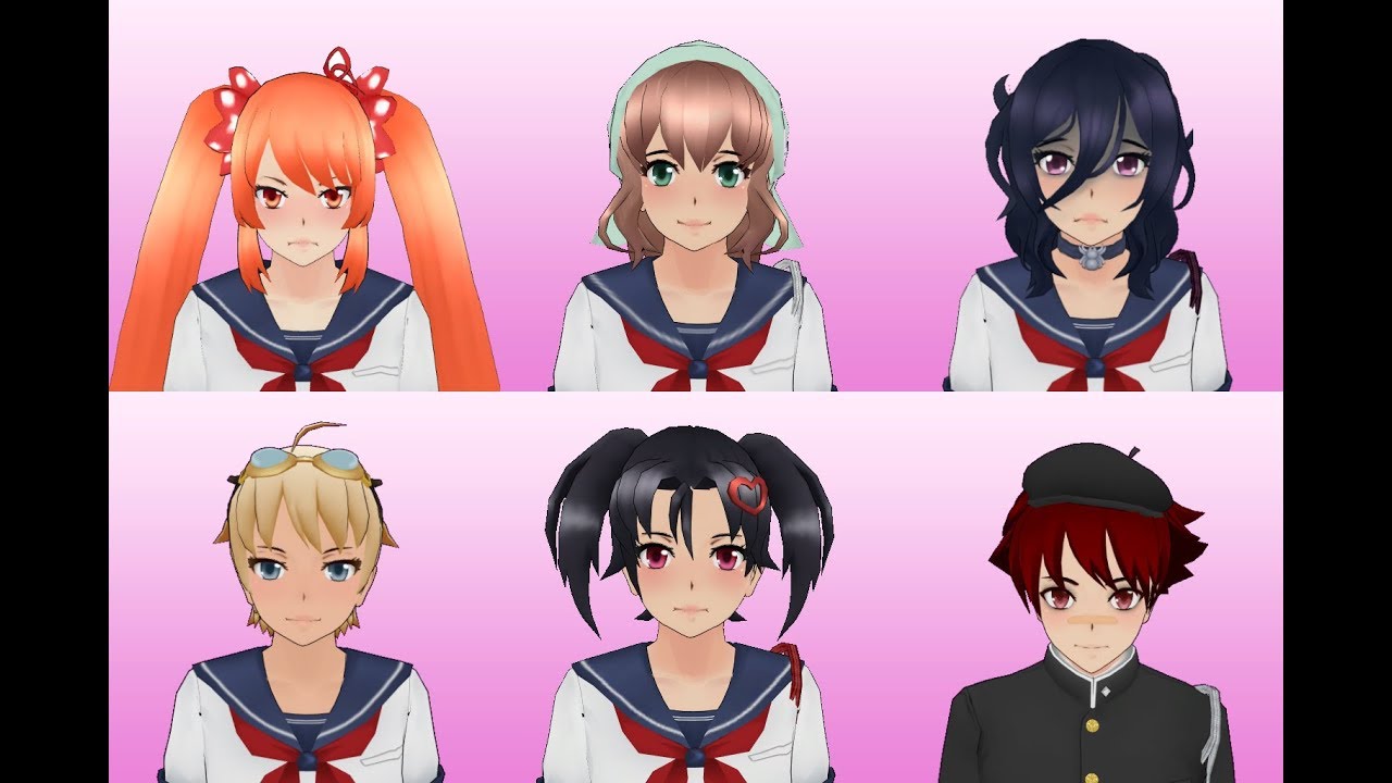 Яндере симулятор новые соперницы. 10 соперниц в яндере симулятор. Соперницы из яндере симулятора. Яндере симудяторс оперницы. Яндере симулятор 1980 соперницы.