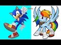 Sonic As My Little Pony | Sonic As Zombies | Sonic Characters As Monsters
