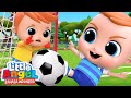 Yuk, Kita Belajar Cetak Gol! ⚽️ Kartun Anak | Little Angel Bahasa Indonesia