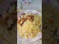 Coconut Rice with cold beverage #foodshorts #rice     Would you eat this?
