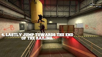 CSGO Tutorial - How To Boost On Nuke At Ramp [Tips & Tricks]